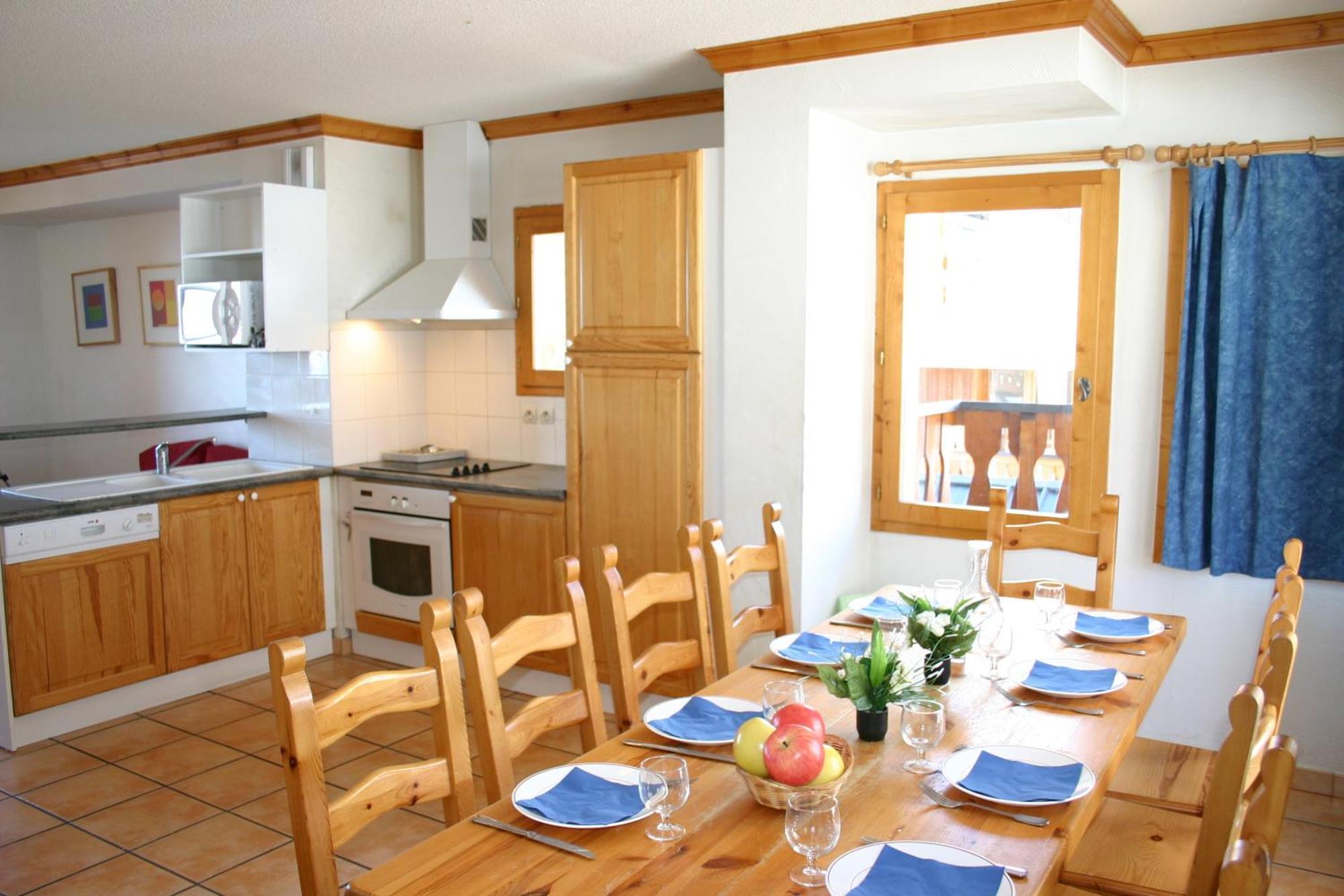 Madame Vacances Les Chalets Du Praz La Plagne Phòng bức ảnh
